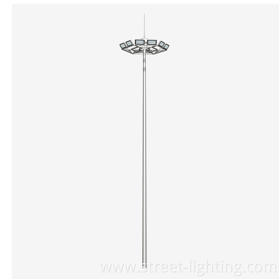 High Mast Lighting Pole For Airport